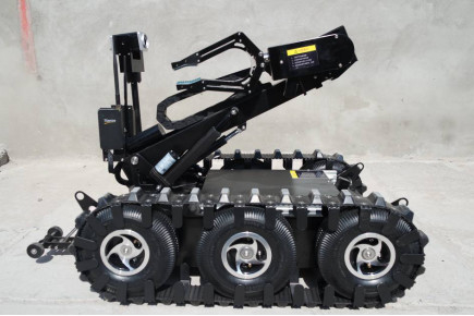 Ενσωματωμένο Gradeability συσκευών 40º ρομπότ EOD/αναρρίχηση των σκαλοπατιών