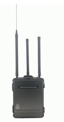300W φορητό Jammer 2G-3G-CDMA800/GSM900MHz, DCS1800/CDMA1900MHz/4G-TLE βομβών