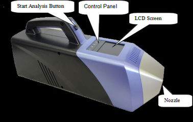 Ο φορητός ανιχνευτής φαρμάκων με τη ζωηρόχρωμη οθόνη LCD για αναλύει το φάρμακο