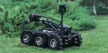 Εύκαμπτο να τυλίξει ρομπότ διάθεσης εκρηκτικού πυροβολικού εξοπλισμού εξουδετέρωσης βόμβας