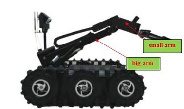 910 * 650 * 500 διαγώνιο 320mm εξοπλισμού ΚΚ βόμβα βάρος εμποδίων 90kg ύψους ρομπότ