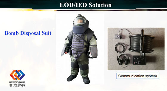 Άνετο εύκαμπτο κοστούμι εξουδετέρωσης βόμβας HEWEI Eod