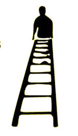 6 πόδι - τακτική διπλώνοντας σκάλα 14 ποδιών/πτυσσόμενη στρατιωτική σκάλα κραμάτων αργιλίου