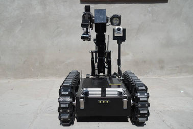 Οι ασύρματες/συνδεμένες με καλώδιο διακριτικές βοήθειες ρομπότ Eod κινούν τις επικίνδυνες βόμβες με το μηχανικό βραχίονα