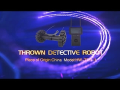 Ρομπότ ντετέκτιβ που κινείται με ταχύτητα 0,6m/s με λειτουργίες καταγραφής βίντεο, φωτογραφίας